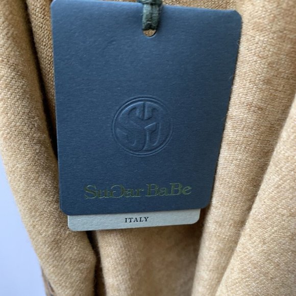 Made In Italy Crossover Knit Tunic Jumper Fits UK 10 12 14 Animal Leopard Print - Picture 7 of 9